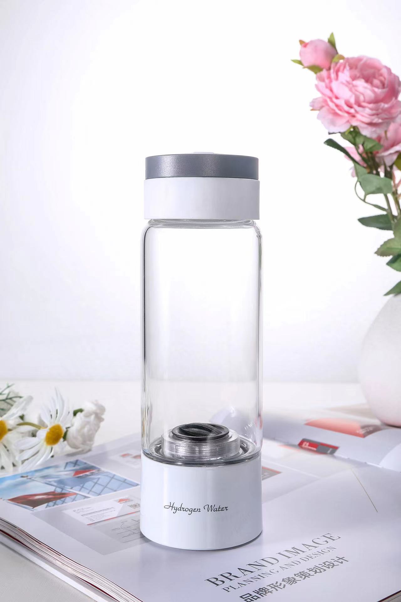 Hydrogen And Oxygen Separation Water Bottle