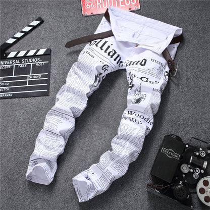 Newspaper jeans