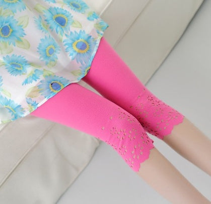 Candy-colored leggings