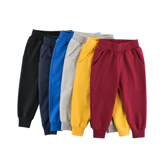 Autumn Children's Sports Trousers Boys Pants