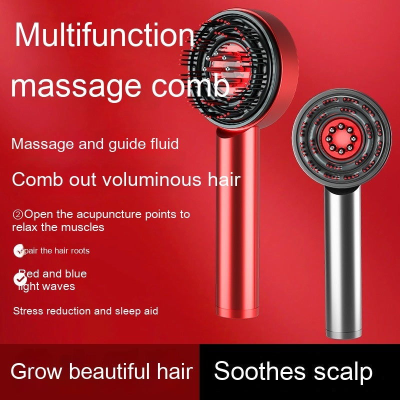 Infrared Comb Scalp Massager          Fluffy  Hair Care And Beauty