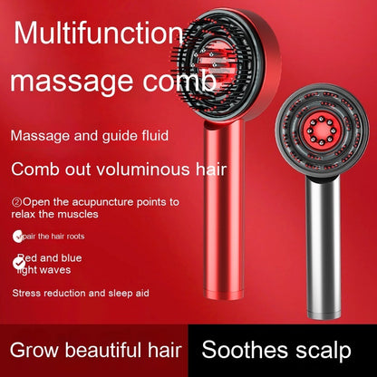 Infrared Comb Scalp Massager          Fluffy  Hair Care And Beauty