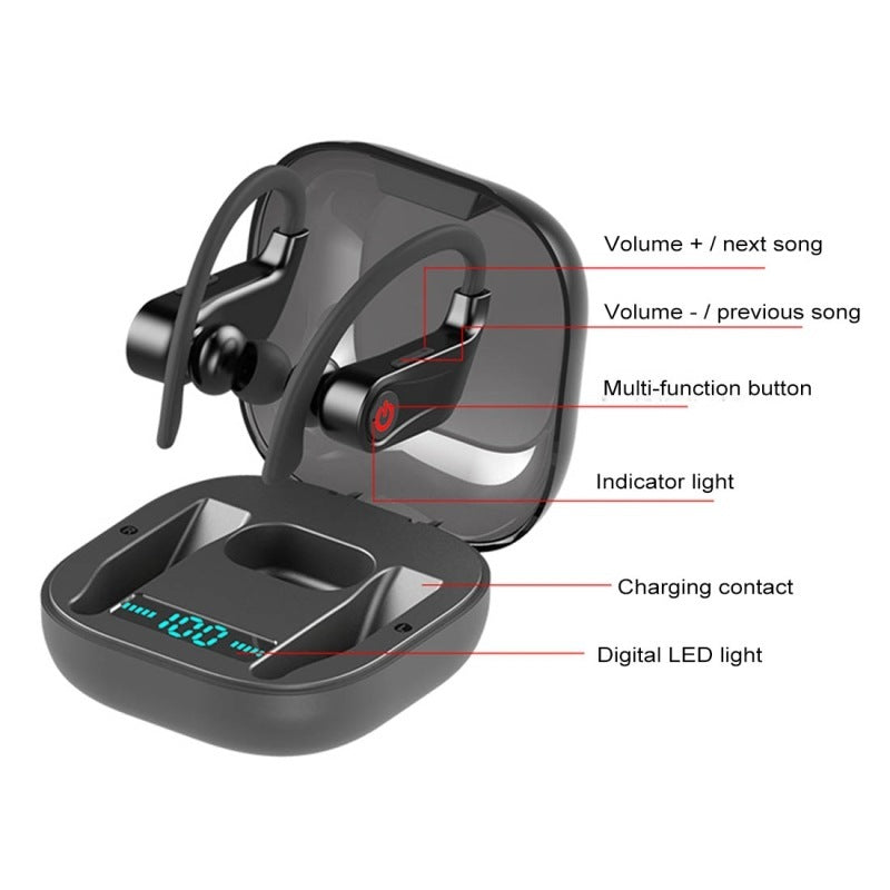 Subwoofer Bluetooth headset