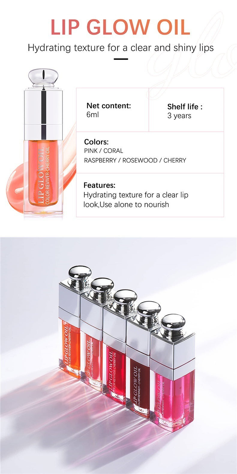 Nourishing Lip Lacquer Transparent Toot Lip Gloss