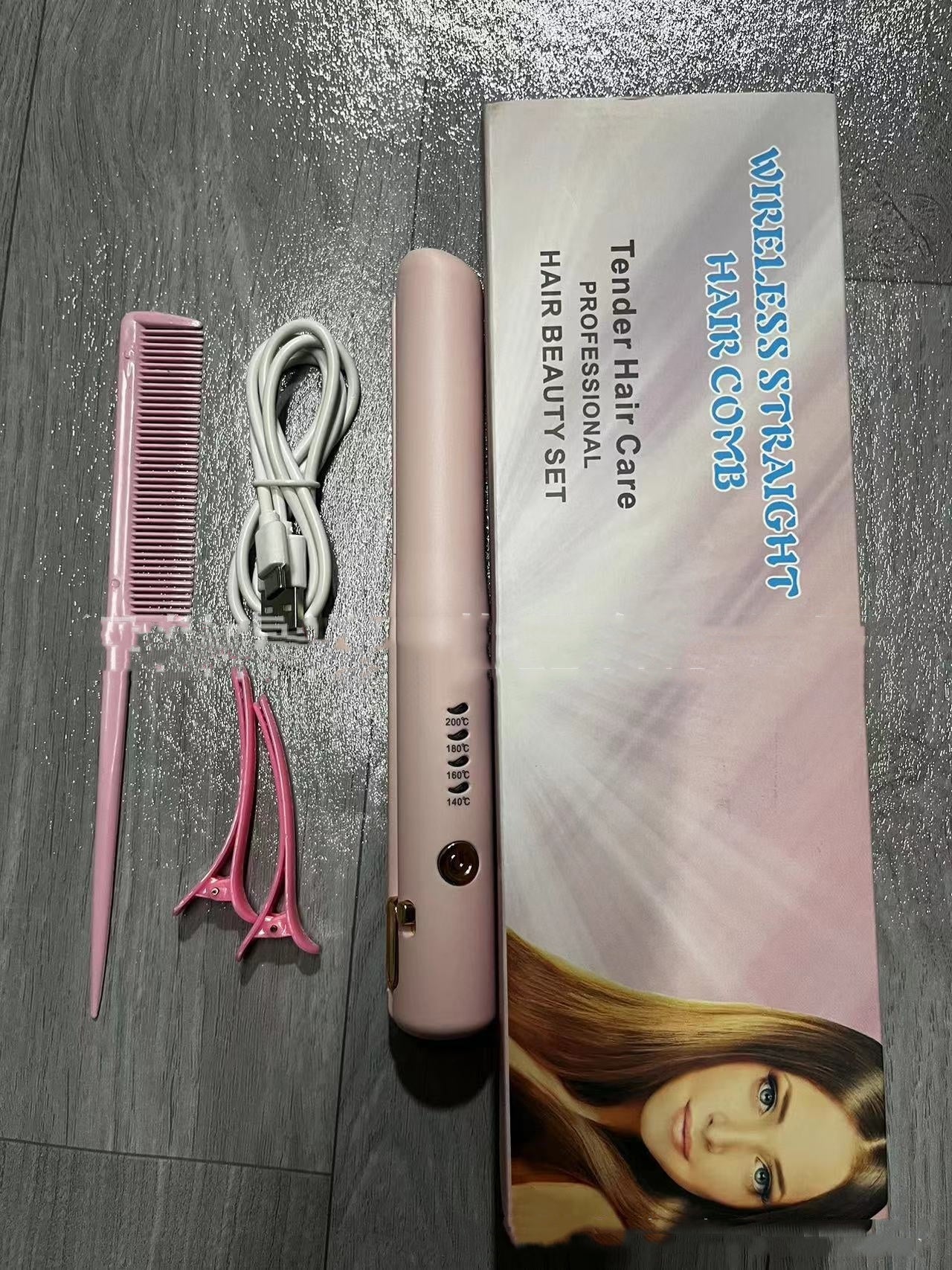 Wireless Rechargeable Hair Straightener