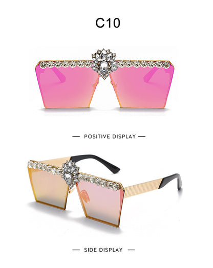 Sunglasses Ladies Fashion Glasses Square Sunglasses