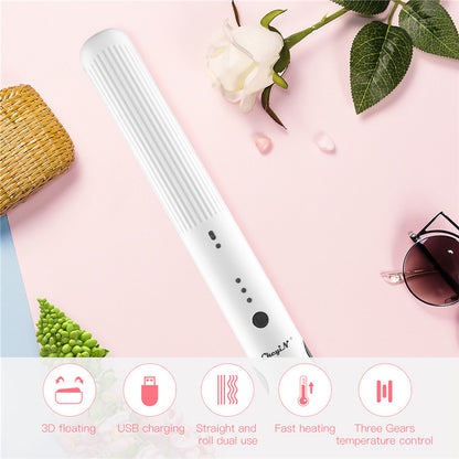 Portable mini mini hair straightener