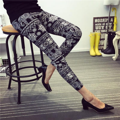 Elephant Mandala Leggings