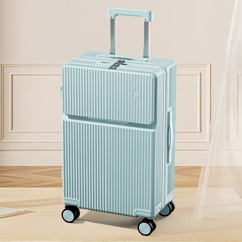 Front Half-opening Multifunctional Luggage