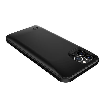 Large-capacity charging case with back clip battery