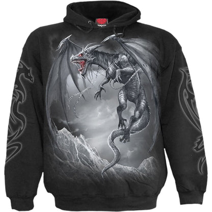 DRAGON'S CRY - Hoody Black