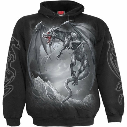 DRAGON'S CRY - Hoody Black