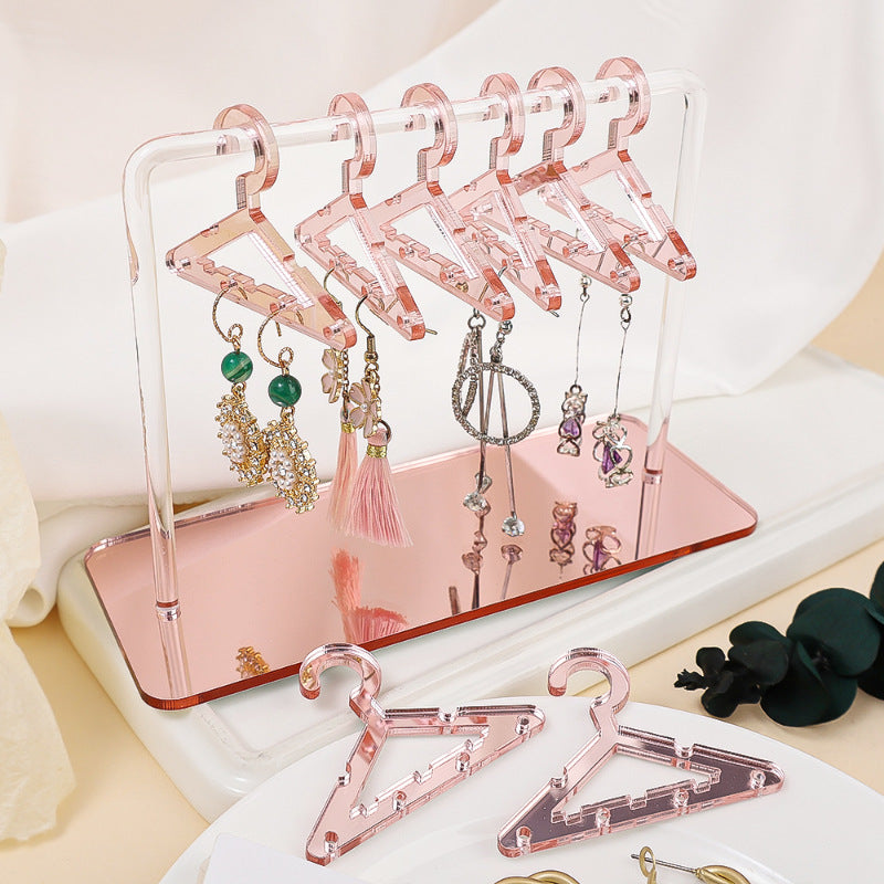 hanging personalized earring holder acrylic costume frame earrings sto