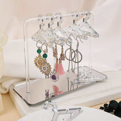 hanging personalized earring holder acrylic costume frame earrings sto