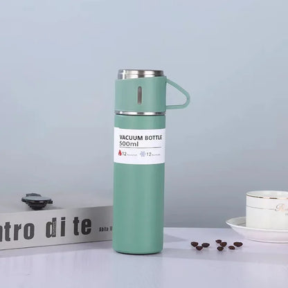 500ML 304 Stainless Steel Vacuum Insulated Bottle Gift Set