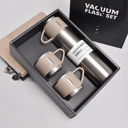 500ML 304 Stainless Steel Vacuum Insulated Bottle Gift Set