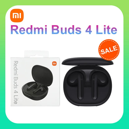 Global Edition Xiaomi Redmi Buds 4 Lite Bluetooth Headset Ture Wireless Earphones light weight Fashion Half in ear style Earbuds