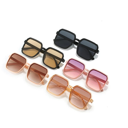 2024 New Fashion Oversized Sunglasses Men Women Retro Brand Big Square