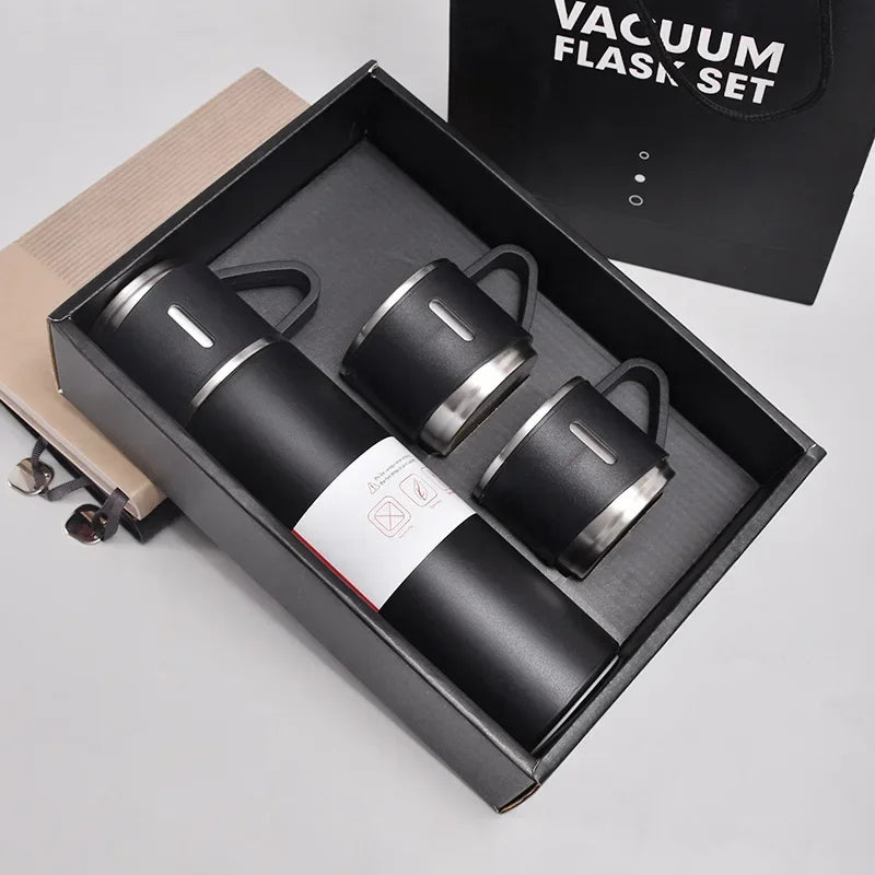 500ML 304 Stainless Steel Vacuum Insulated Bottle Gift Set