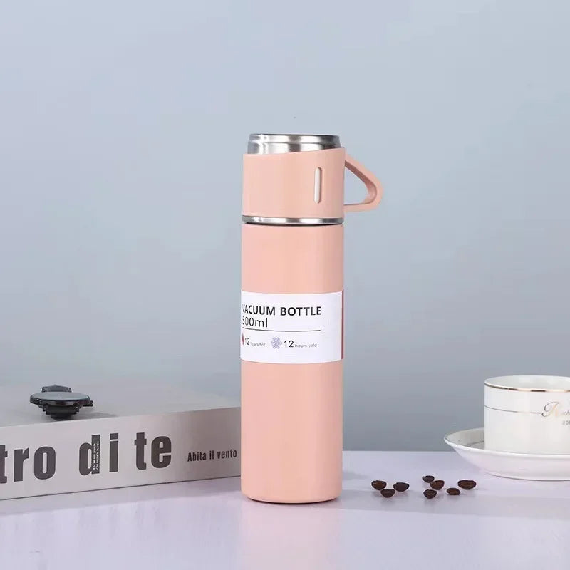 500ML 304 Stainless Steel Vacuum Insulated Bottle Gift Set