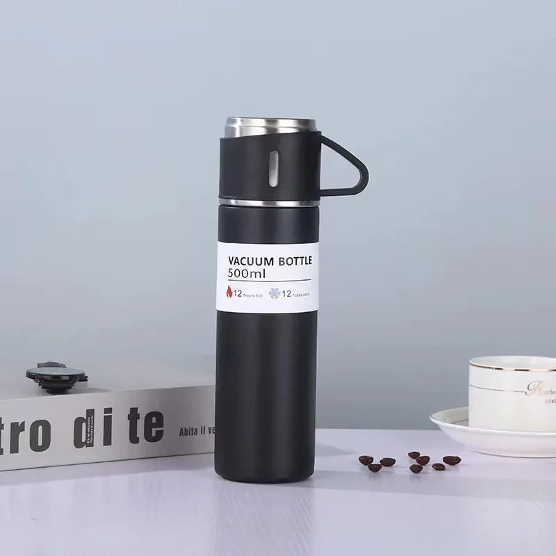 500ML 304 Stainless Steel Vacuum Insulated Bottle Gift Set