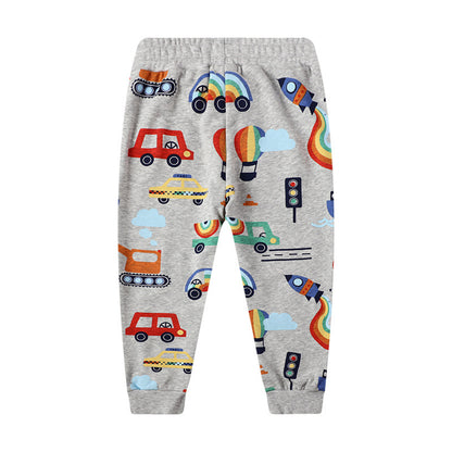 Children's Knitted Trousers Cartoon Sweater Trousers Autumn