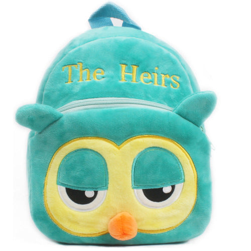 Cute Children's Plush Early Education Small Schoolbag