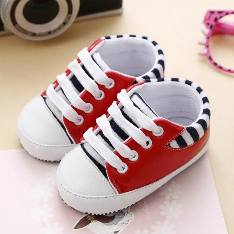 Autumn Unisex Cotton Cartoon Baby Toddler Shoes