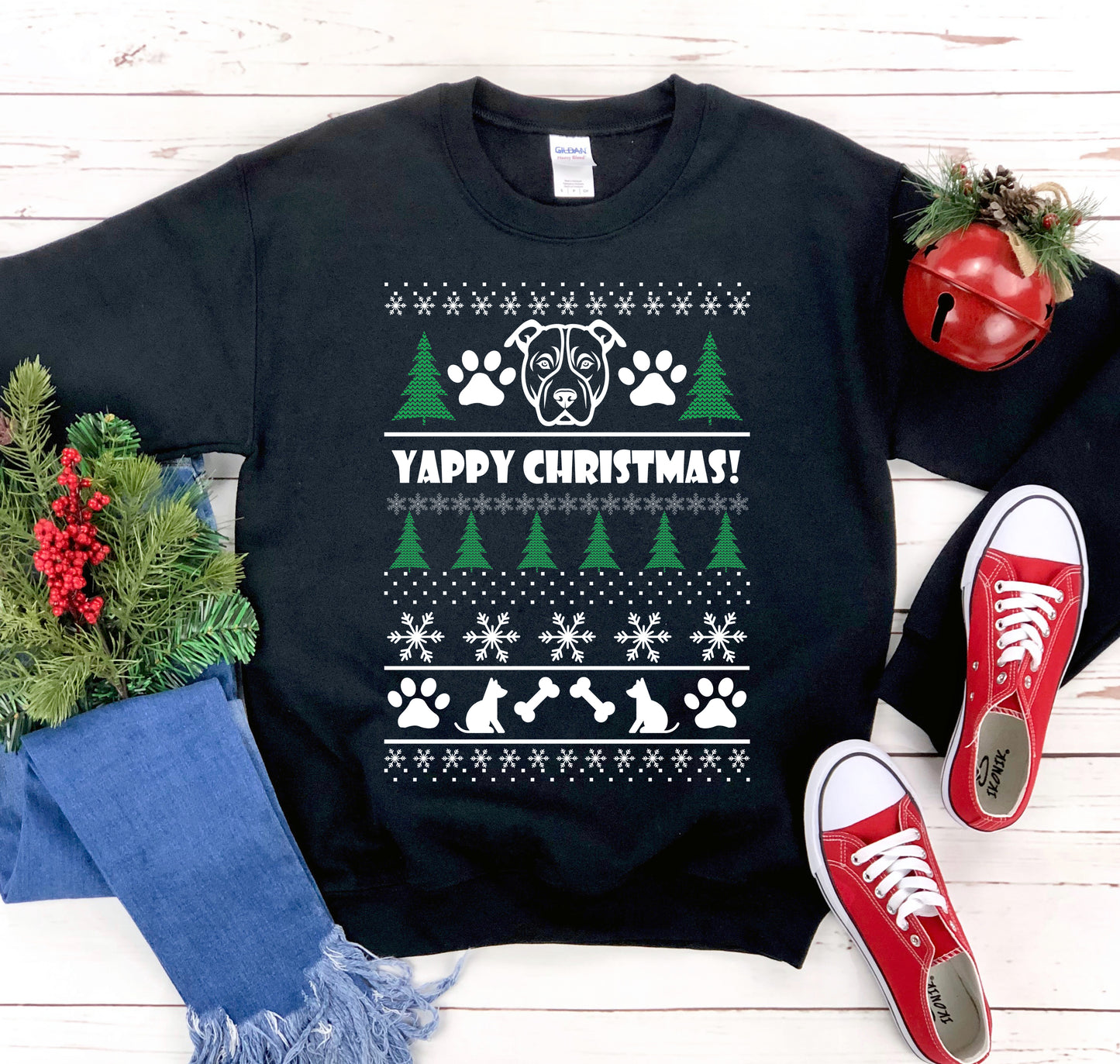 Yappy Christmas Sweatshirt