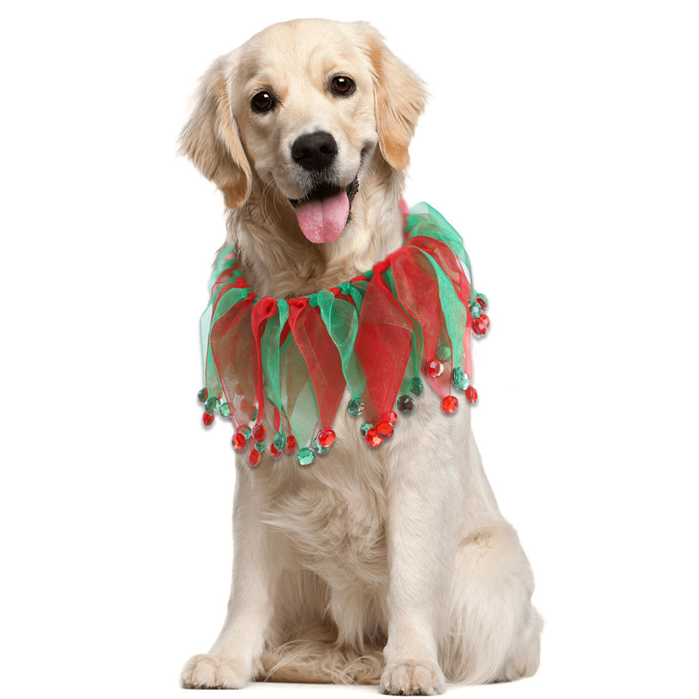 Pet Color Collar Dog Christmas Halloween Color Matching Collar